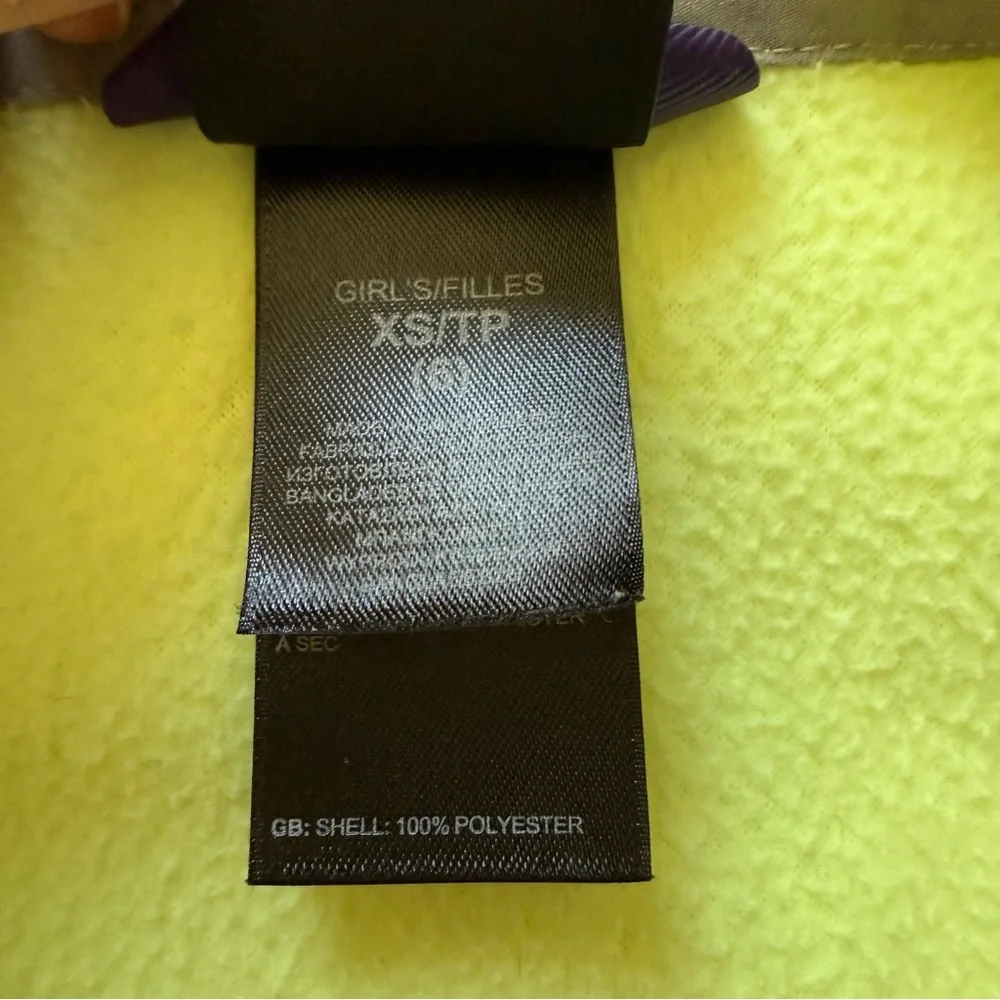 The North Face Kids Light Yellow Fleece Jacket